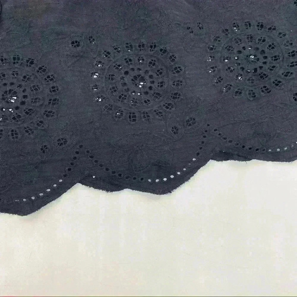 Sophie Max Black Cotton Skirt NWT Size Medium - Picture 7 of 12